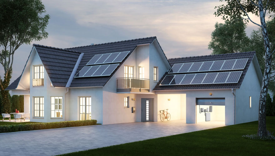 أنظمة الطاقة الشمسية السكنية