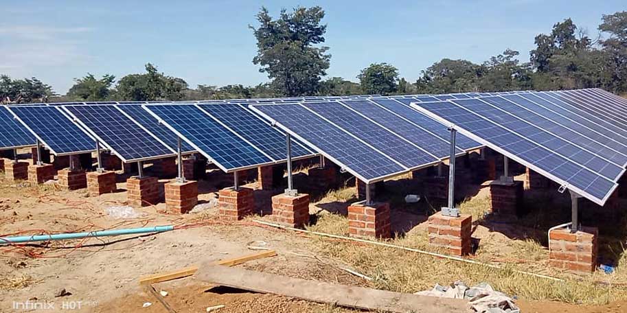 نظام الطاقة الشمسية خارج الشبكة 50 واط في زيمبابوي
