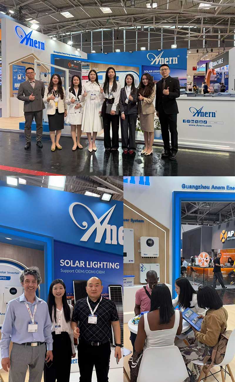 Anern's latest energy storage and solar lighting products